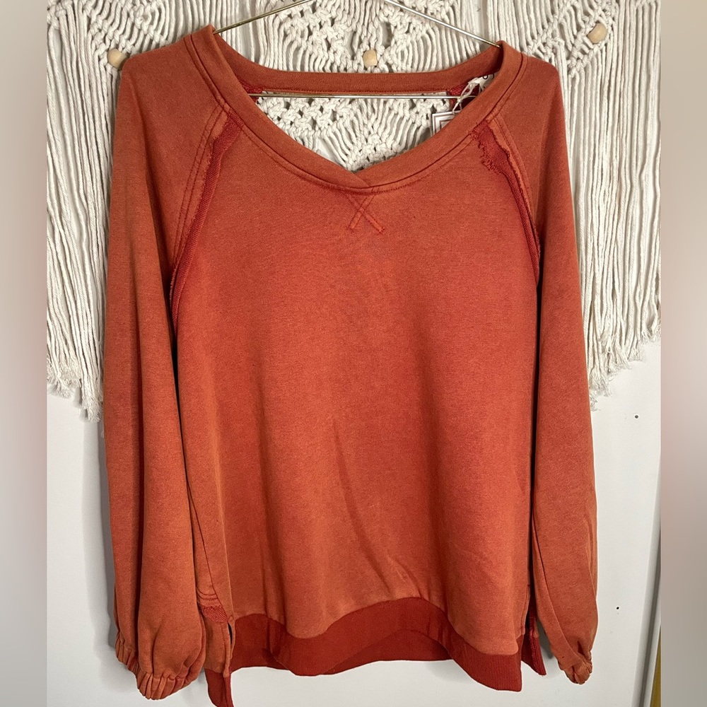 POL cross back sweater oversized